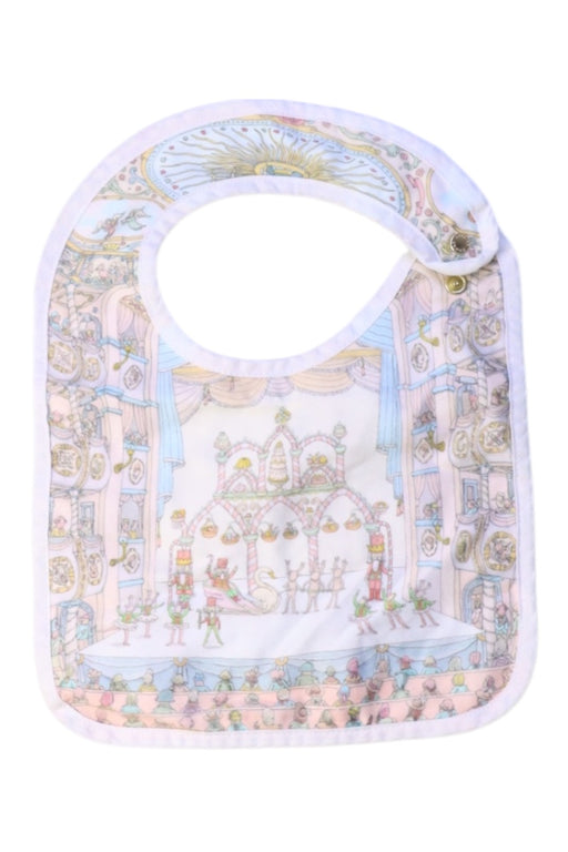 A Pink Bibs from Atelier Choux in size O/S for neutral. (Front View)