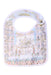 A Pink Bibs from Atelier Choux in size O/S for neutral. (Front View)