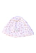 A White Beanies from Petit Bateau in size 3-6M for girl. (Front View)