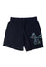 A Navy Active Shorts from Under Armour in size 5T for boy. (Front View)