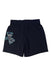 A Navy Active Shorts from Under Armour in size 5T for boy. (Back View)