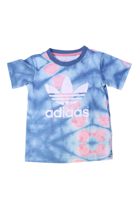 A Blue Short Sleeve T Shirts from Adidas in size 18-24M for neutral. (Front View)