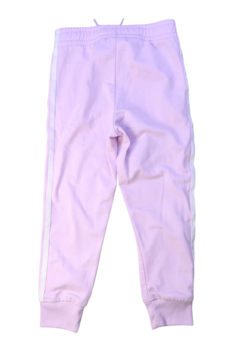 A Pink Sweatpants from Adidas in size 4T for girl. (Back View)