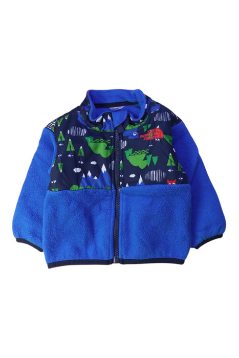 A Blue Lightweight Jackets from The North Face in size 2T for boy. (Front View)