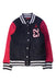 A Black Lightweight Jackets from Air Jordan in size 10Y for boy. (Front View)