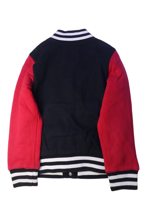 A Black Lightweight Jackets from Air Jordan in size 10Y for boy. (Back View)
