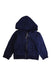 A Navy Zippered Sweatshirts from La Compagnie des Petits in size 2T for boy. (Front View)
