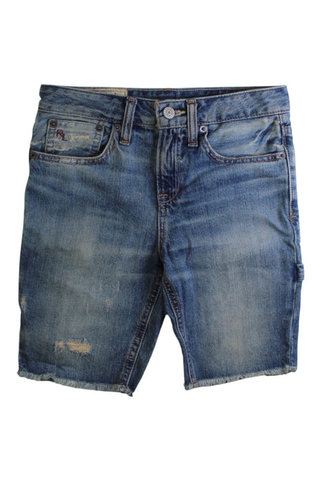 A Blue Shorts from Polo Ralph Lauren in size 8Y for boy. (Front View)