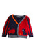 A Red Cardigans from Momonittu in size 2T for boy. (Front View)