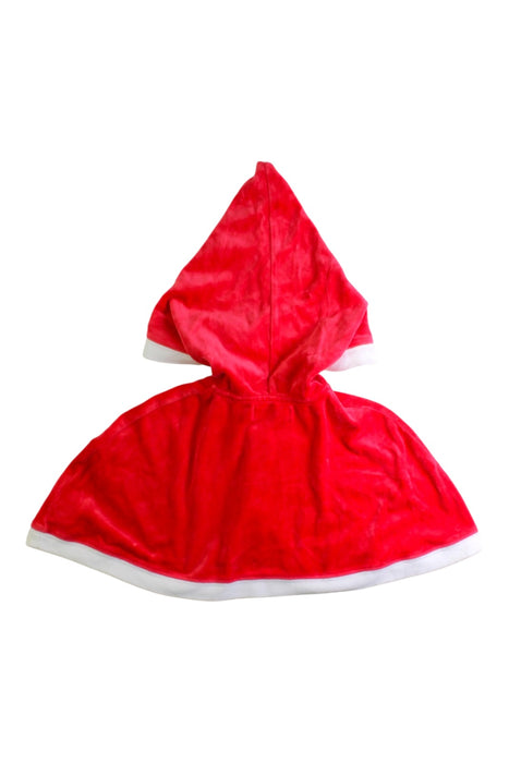 A Red Capes & Ponchos from Chickeeduck in size 2T for neutral. (Back View)