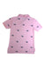 A Pink Short Sleeve Polos from Polo Ralph Lauren in size 4T for boy. (Back View)