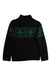 A Black Zippered Sweatshirts from Polo Ralph Lauren in size 7Y for boy. (Back View)