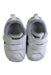 A White Sneakers from ASICS in size 12-18M for boy. (Back View)