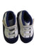 A Blue Sneakers from Air Jordan in size 12-18M for boy. (Back View)