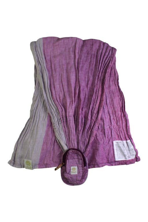 A Purple Baby Carriers from LÍLLÉbaby in size 0-3M for neutral. (Front View)