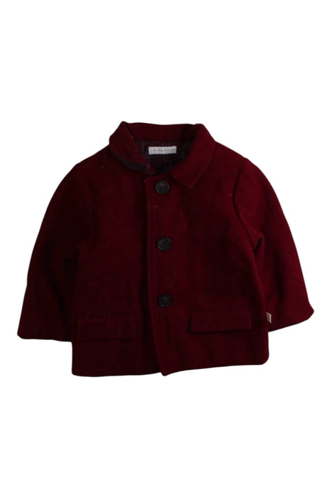 A Burgundy Blazers from Les Enfantines in size 18-24M for neutral. (Front View)