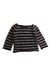 A Black Long Sleeve Tops from Oeuf in size 2T for neutral. (Front View)