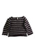 A Black Long Sleeve Tops from Oeuf in size 2T for neutral. (Back View)