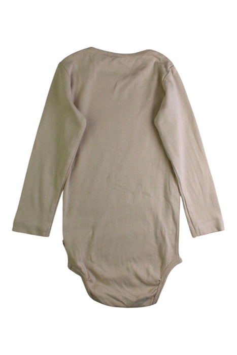 A Beige Long Sleeve Bodysuits from Wheat in size 2T for boy. (Back View)