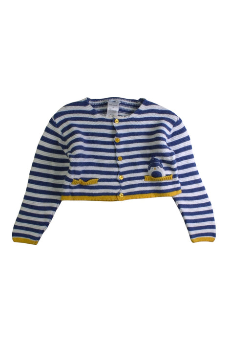 A Blue Cardigans from Tutto Piccolo in size 18-24M for neutral. (Front View)