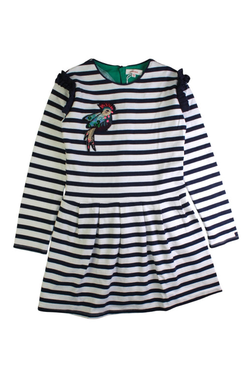 A Navy Long Sleeve Dresses from Catimini in size 10Y for girl. (Front View)