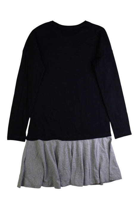 A Black Long Sleeve Dresses from Desigual in size 9Y for girl. (Back View)