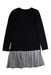 A Black Long Sleeve Dresses from Desigual in size 9Y for girl. (Back View)