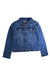 A Blue Lightweight Jackets from Levi's in size 10Y for girl. (Front View)