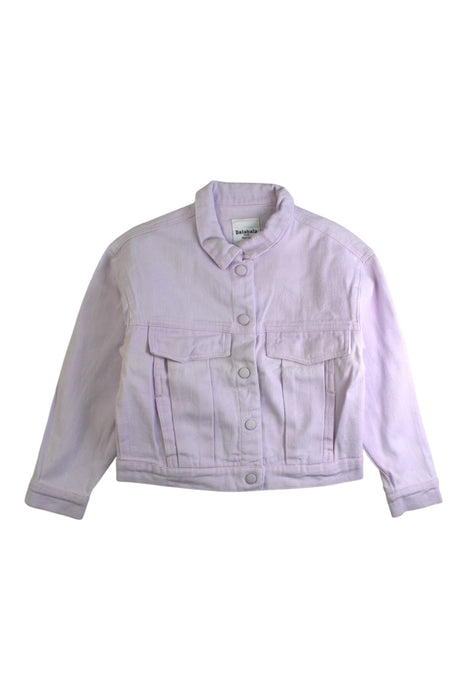 A Purple Lightweight Jackets from Balabala in size 10Y for girl. (Front View)