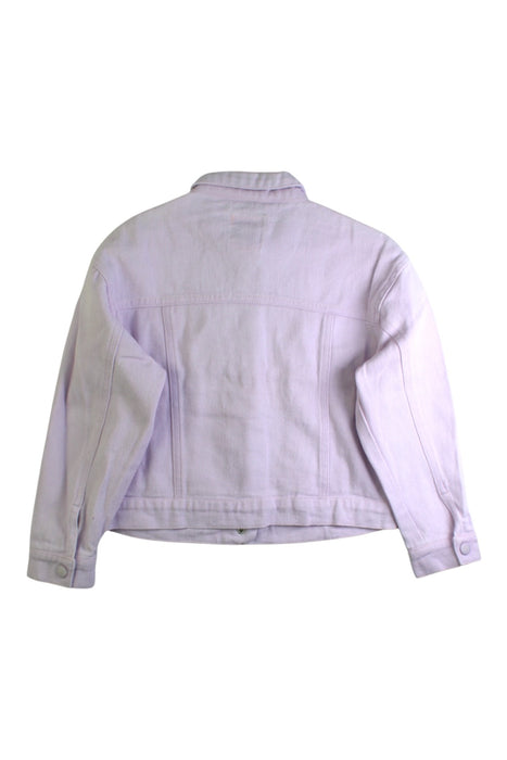 A Purple Lightweight Jackets from Balabala in size 10Y for girl. (Back View)