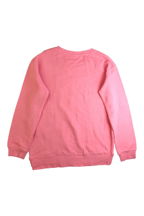 A Pink Crewneck Sweatshirts from Seed in size 9Y for girl. (Back View)