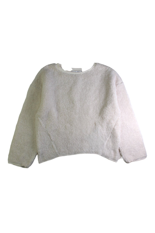 A White Crewneck Sweatshirts from X-girl in size 7Y for girl. (Front View)