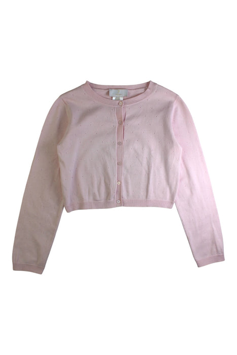 A Pink Cardigans from Jacadi in size 12Y for girl. (Front View)