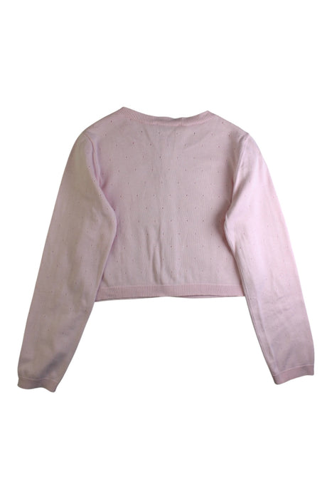 A Pink Cardigans from Jacadi in size 12Y for girl. (Back View)
