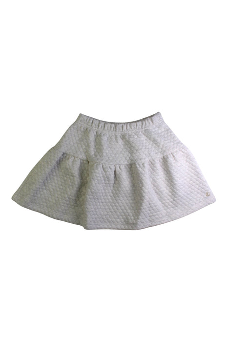 A White Short Skirts from Petit Bateau in size 12Y for girl. (Front View)
