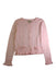 A Pink Cardigans from Chickeeduck in size 11Y for girl. (Front View)