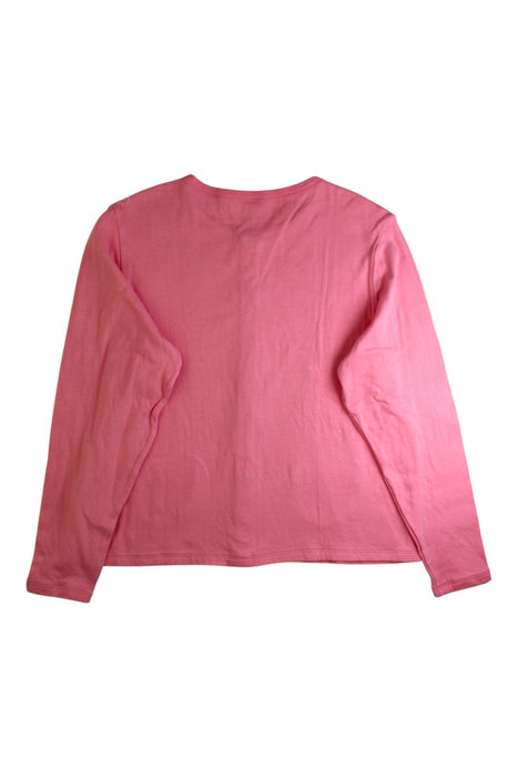 A Pink Cardigans from Petit Bateau in size 12Y for girl. (Back View)