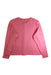 A Pink Cardigans from Petit Bateau in size 12Y for girl. (Back View)