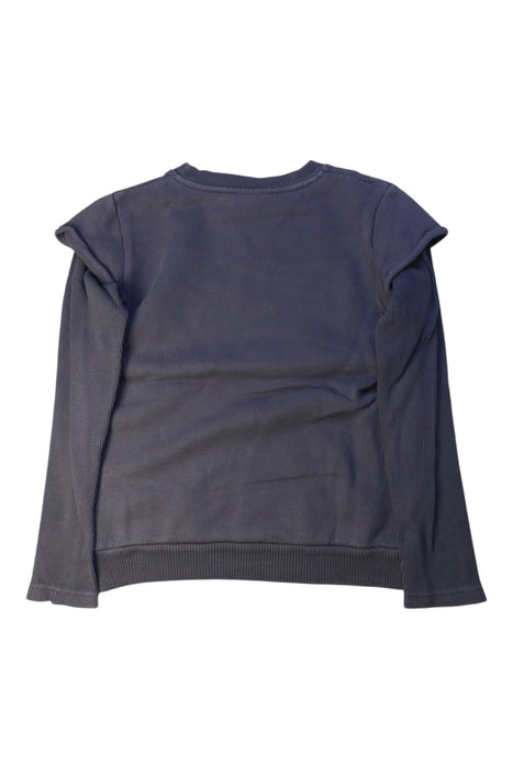 A Navy Crewneck Sweatshirts from Agnes b. in size 10Y for boy. (Back View)