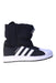 A Black Winter Boots from Adidas in size 6T for neutral. (Front View)