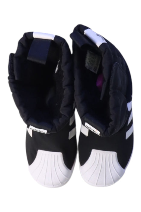 A Black Winter Boots from Adidas in size 6T for neutral. (Back View)