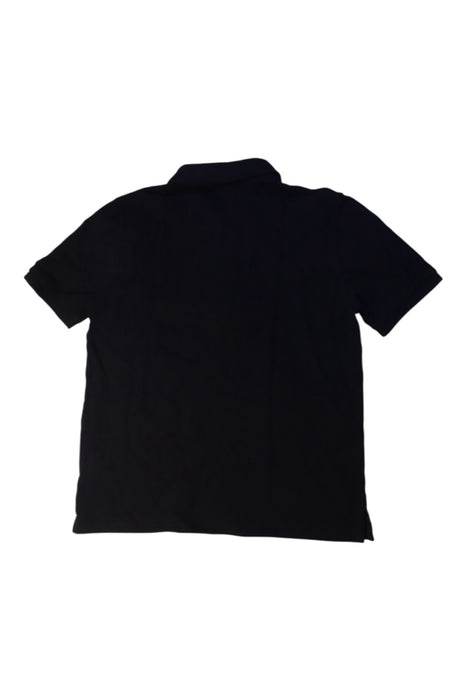 A Black Short Sleeve Polos from Boss in size 10Y for boy. (Back View)