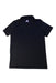 A Navy Short Sleeve Polos from Adidas in size 9Y for boy. (Back View)