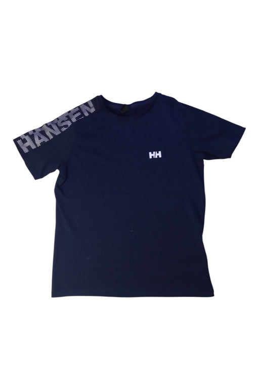 A Navy Short Sleeve T Shirts from Helly Hansen in size 9Y for boy. (Front View)