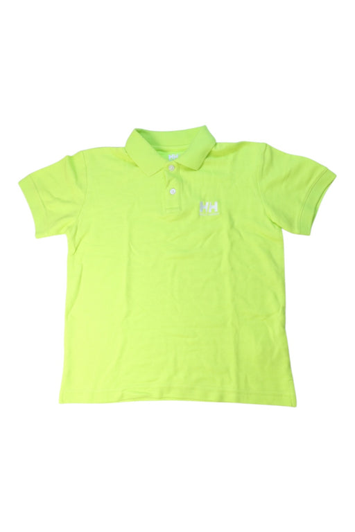 A Green Short Sleeve Polos from Helly Hansen in size 10Y for boy. (Front View)