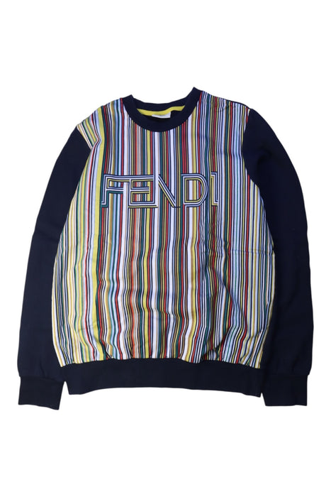 A Multicolour Crewneck Sweatshirts from Fendi in size 12Y for boy. (Front View)