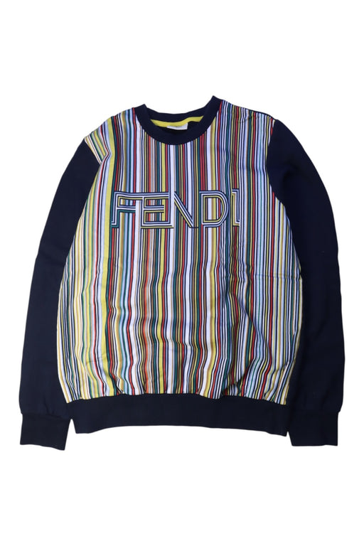 A Multicolour Crewneck Sweatshirts from Fendi in size 12Y for boy. (Front View)
