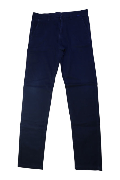 A Navy Casual Pants from Nukutavake in size 14Y for boy. (Front View)