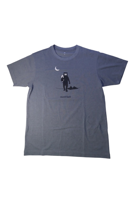 A Grey Short Sleeve T Shirts from Mont-bell in size 14Y for neutral. (Front View)