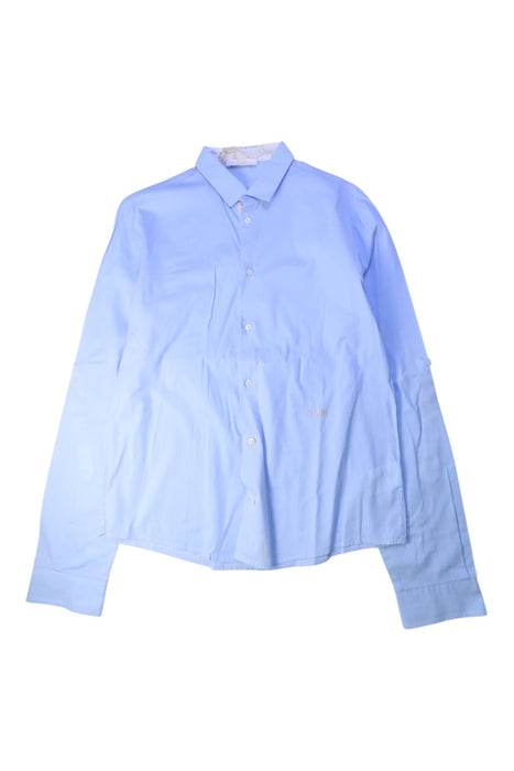 A Blue Long Sleeve Shirts from Alviero Martini in size 14Y for boy. (Front View)